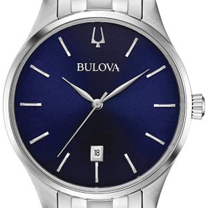 Bulova 99999 Damklocka 96M149 Blå/Stål Ø36 mm