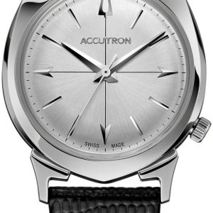 Bulova Accutron 2SW6A001 Silverfärgad/Läder Ø33 mm