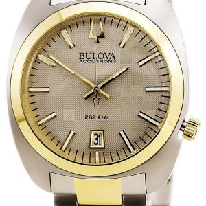 Bulova Accutron Herrklocka 98B272 Silverfärgad/Stål Ø39 mm