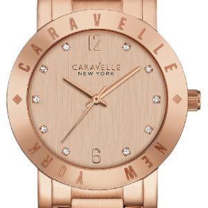 Bulova Damklocka 44L201 Caravelle Roséguldstonad/Roséguldstonat