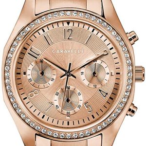 Bulova Damklocka 44L240 Caravelle Roséguldstonad/Roséguldstonat