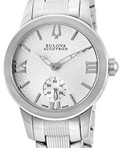 Bulova Damklocka 63L111 Silverfärgad/Stål Ø31 mm