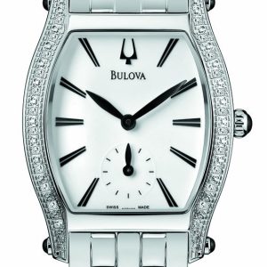 Bulova Damklocka 63R005 Accutron Vit/Stål