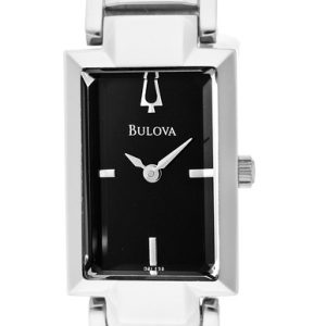 Bulova Damklocka 96L138 Bangle Svart/Stål