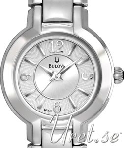 Bulova Damklocka 96L147 Dress Silverfärgad/Stål Ø28 mm