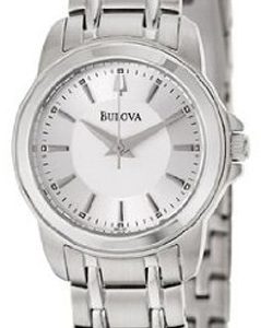 Bulova Damklocka 96L151 Dress Silverfärgad/Stål Ø26 mm