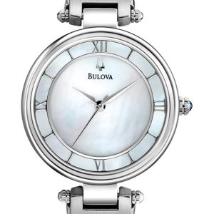 Bulova Damklocka 96L185 Dress Blå/Stål Ø29 mm