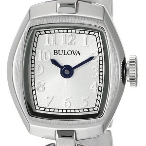 Bulova Damklocka 96L221 Dress Silverfärgad/Stål