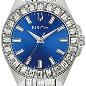 Bulova Damklocka 96L290 Phantom Blå/Stål Ø32 mm