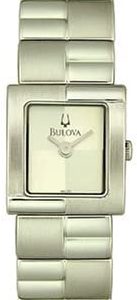 Bulova Damklocka 96L72 Silverfärgad/Stål