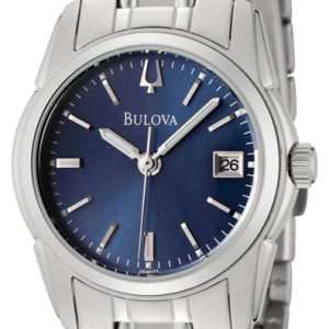 Bulova Damklocka 96M107 Bracelet Blå/Stål Ø26 mm