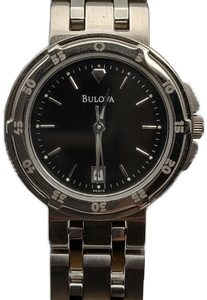 Bulova Damklocka 96M15 Vintage Svart/Stål Ø26 mm