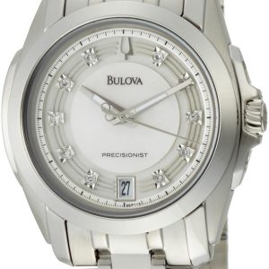 Bulova Damklocka 96P115 Precisionist Blå/Stål Ø30 mm