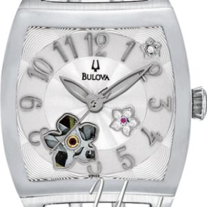 Bulova Damklocka 96P119 Mechanical Silverfärgad/Stål