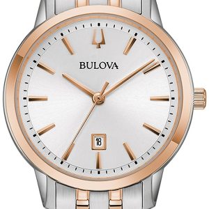 Bulova Damklocka 98M137 Classic Silverfärgad/Stål Ø31 mm