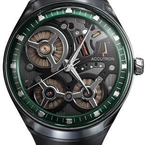 Bulova Herrklocka 2ES8A001 Accutron Grå/Plast Ø45 mm