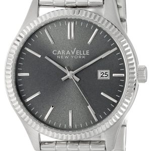 Bulova Herrklocka 43B131 Caravelle Grå/Stål Ø41 mm