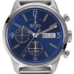 Bulova Herrklocka 63C117 Blå/Stål Ø41 mm