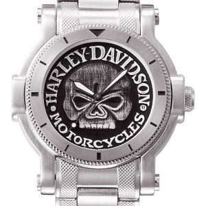 Bulova Herrklocka 76A11 Harley-Davidson Svart/Stål Ø40 mm