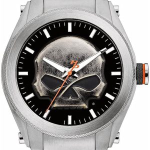 Bulova Herrklocka 76A156 Harley-Davidson Flerfärgad/Läder Ø46.5 mm