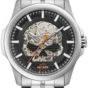 Bulova Herrklocka 76A158 Harley-Davidson Grå/Stål Ø43 mm