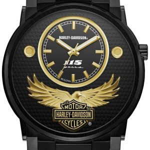 Bulova Herrklocka 78A119 Harley-Davidson Svart/Stål Ø47 mm