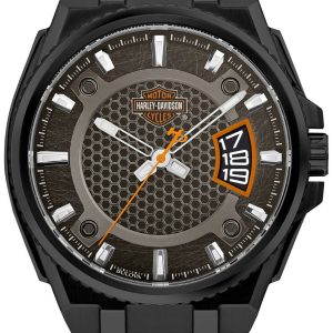 Bulova Herrklocka 78B151 Harley-Davidson Grå/Stål Ø45 mm