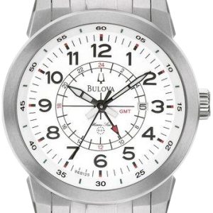 Bulova Herrklocka 968125 Marine Star Vit/Titan