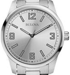 Bulova Herrklocka 96A154 Silverfärgad/Stål Ø40 mm