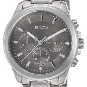 Bulova Herrklocka 96A180 Bracelet Grå/Stål Ø40 mm