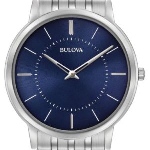 Bulova Herrklocka 96A188 Bracelet Blå/Stål Ø40 mm