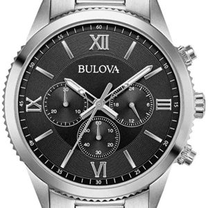 Bulova Herrklocka 96A212 Classic Svart/Stål Ø42 mm