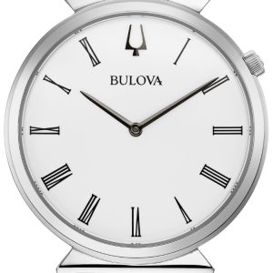 Bulova Herrklocka 96A232 Classic Vit/Stål Ø38 mm