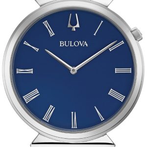 Bulova Herrklocka 96A233 Classic Blå/Stål Ø38 mm