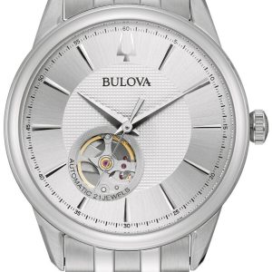 Bulova Herrklocka 96A243 Classic Silverfärgad/Stål Ø41 mm