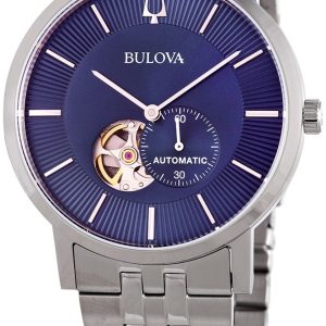 Bulova Herrklocka 96A247 Blå/Stål Ø42 mm