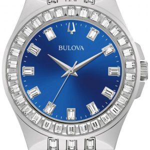 Bulova Herrklocka 96A254 Phantom Blå/Stål Ø42 mm