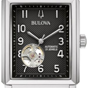 Bulova Herrklocka 96A269 Sutton Svart/Läder