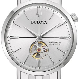 Bulova Herrklocka 96A276 Silverfärgad/Stål Ø41 mm