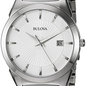 Bulova Herrklocka 96B015 Dress Silverfärgad/Stål Ø38 mm