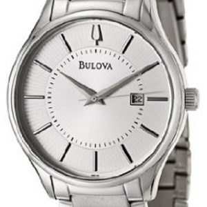 Bulova Herrklocka 96B180 Bracelet Silverfärgad/Stål Ø40 mm