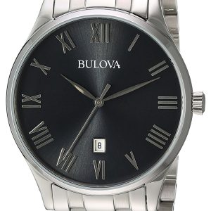 Bulova Herrklocka 96B261 Bracelet Grå/Stål Ø40 mm