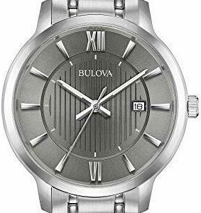 Bulova Herrklocka 96B281 Classic Grå/Stål Ø40 mm