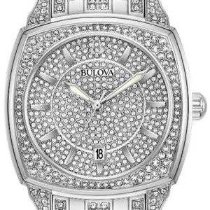 Bulova Herrklocka 96B296 Crystal Kristallinfattad/Stål