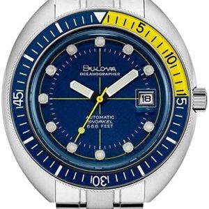 Bulova Herrklocka 96B320 Oceanographer Blå/Stål Ø44 mm