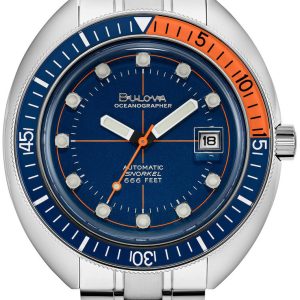 Bulova Herrklocka 96B321 Blå/Stål Ø44 mm