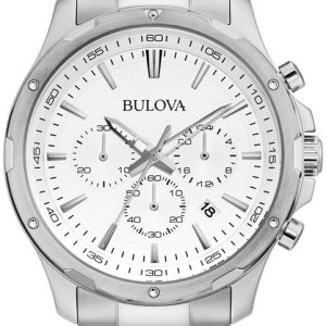 Bulova Herrklocka 96B335 Silverfärgad/Stål Ø43 mm