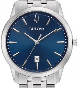 Bulova Herrklocka 96B338 Blå/Stål Ø40 mm