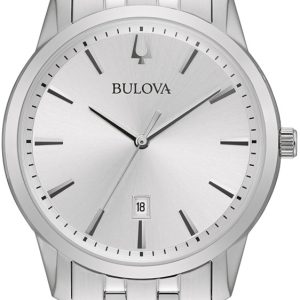 Bulova Herrklocka 96B342 Silverfärgad/Stål Ø40 mm