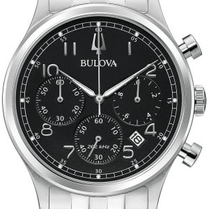 Bulova Herrklocka 96B357 Classic Svart/Stål Ø43 mm